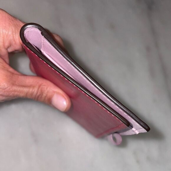 Coach Leather Checkbook Case Wallet - Picture 9 of 14